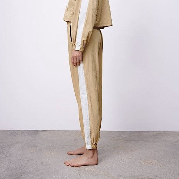 ZARA Women's Jogging Pants With Side Stripe Size XS - Picture 2 of 3
